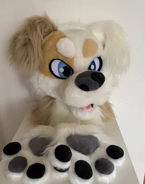 Fursona Partial Fursuit Dog Canine RoboRender