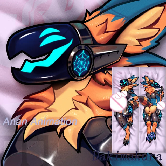 Tormiline Protogen Dakimakura Pillow Cover RoboRender