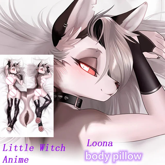 Loona Dakimakura: Loona from Helluvaboss Body Pillow Cover