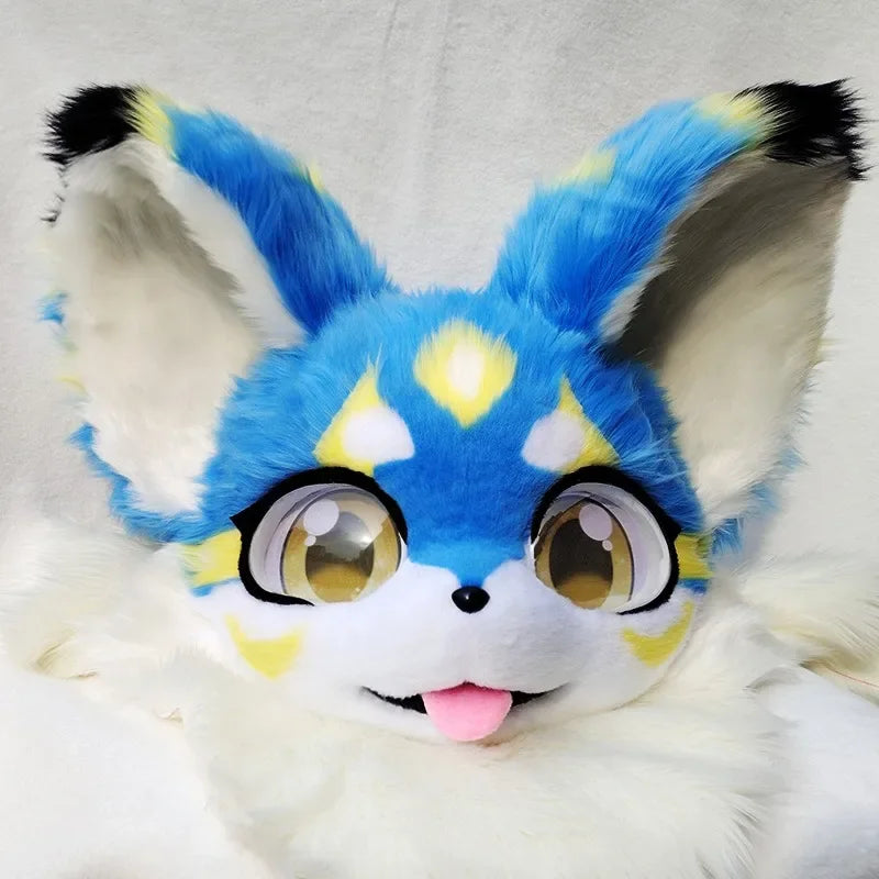 Premium 3D Skull for Feline/Canine Fursuit Heads RoboRender