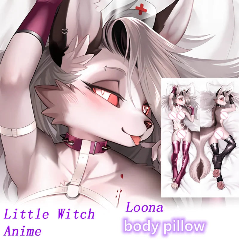 Loona Dakimakura: Loona from Helluvaboss Body Pillow Cover