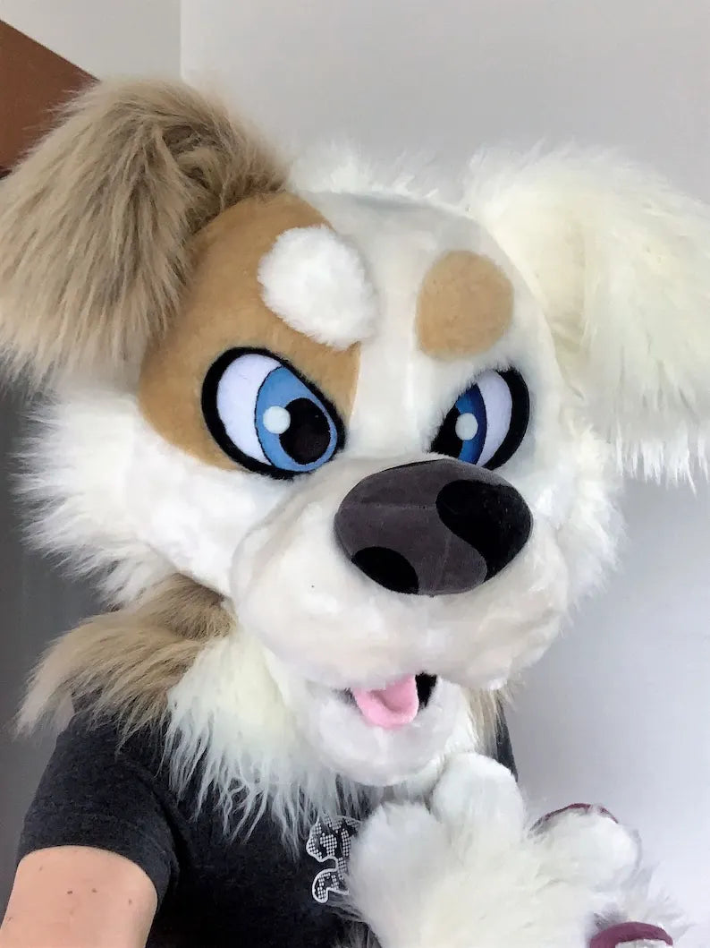 Fursona Partial Fursuit Dog Canine RoboRender
