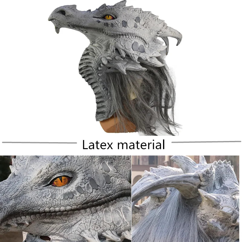 Embrace Your Inner Dragon: Realistic Dragon Fursuit Head RoboRender