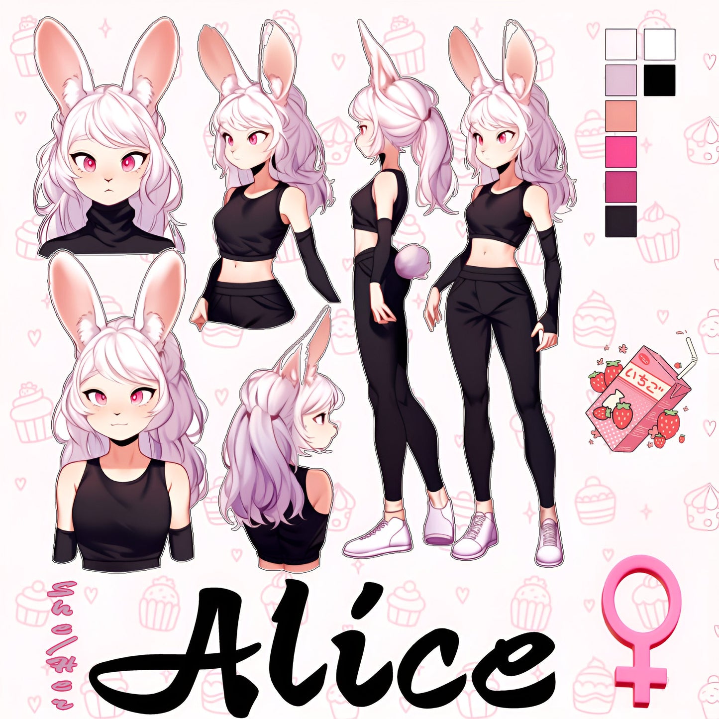 Standard Furry Character Reference Sheets: Fursona Reference Sheet Commissions, Anthro Reference Sheet Furry Commissions - Read Description My Store