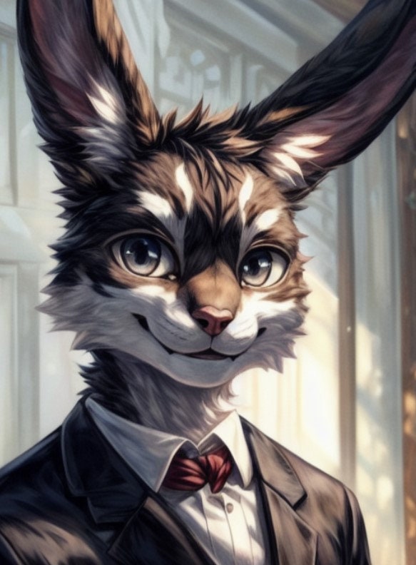 High Quality Fursona Headshot Commission Realistic or Cartoon Furry Avatar My Store