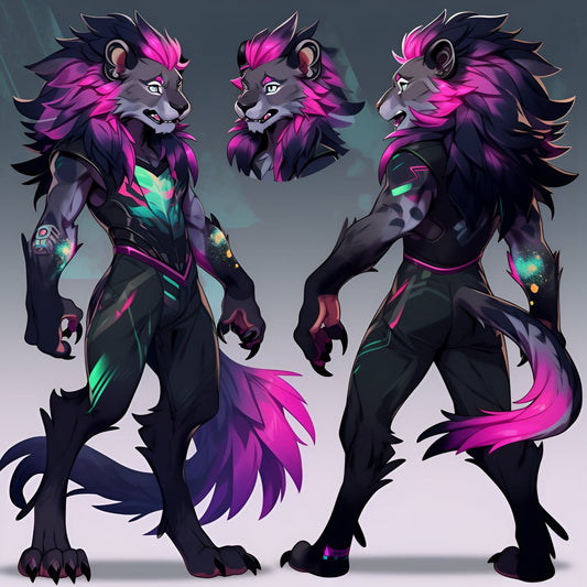EXCLUSIVE Protogen Adopt Daily UNIQUE Adoptable Fursona - 5th Sep - Protogen Delta Only 1 will EVER be sold. 100% Original Single Adopt My Store