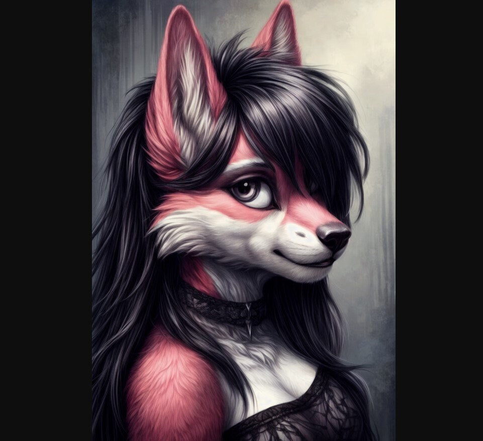 Realistic Furry Avatar | High Quality Fursona Headshot Commission | Original Character Art My Store