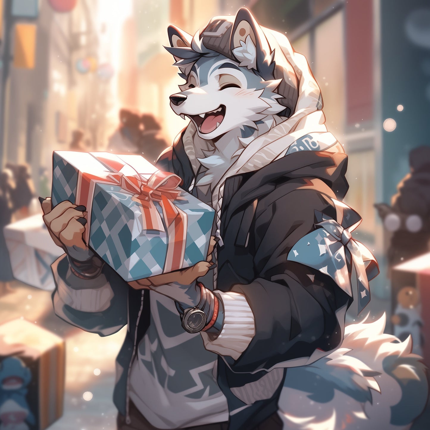 Mystery GIFT PACK Furry/Fursona Adoptable Box: The Perfect Random Gift Surprise Fursona Machine Mystery Box Adoptable Design Surprise My Store