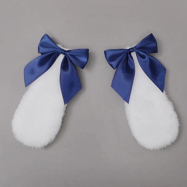 Cute Fluffy Firspma Bunny / Lamb Ears Hair Clip RoboRender