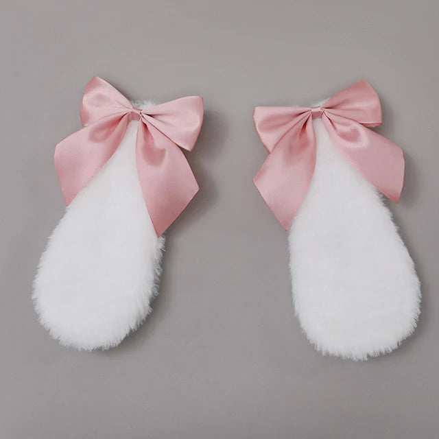 Cute Fluffy Firspma Bunny / Lamb Ears Hair Clip RoboRender