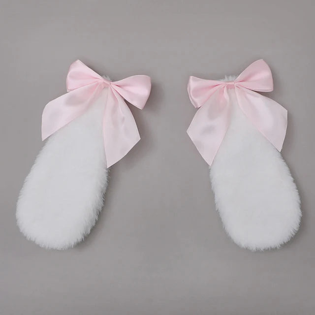 Cute Fluffy Firspma Bunny / Lamb Ears Hair Clip RoboRender