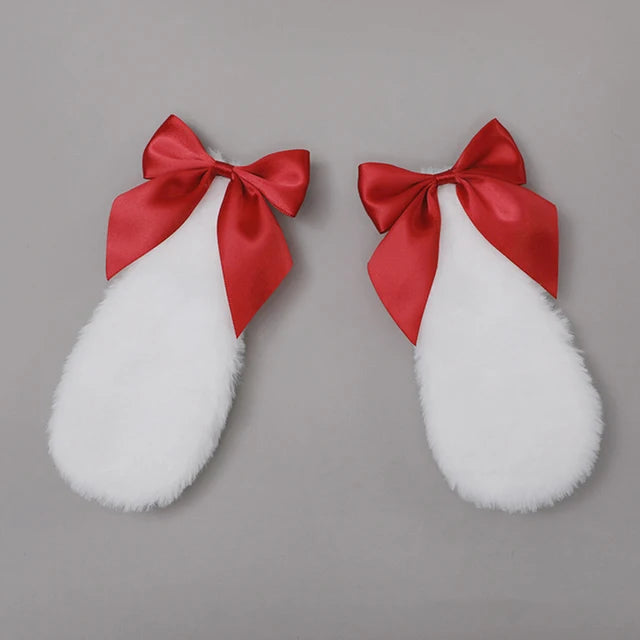 Cute Fluffy Firspma Bunny / Lamb Ears Hair Clip RoboRender