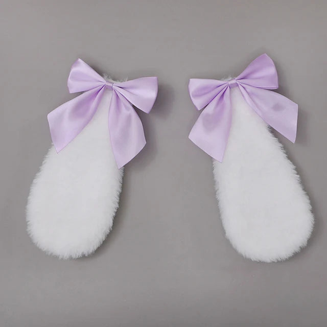 Cute Fluffy Firspma Bunny / Lamb Ears Hair Clip RoboRender