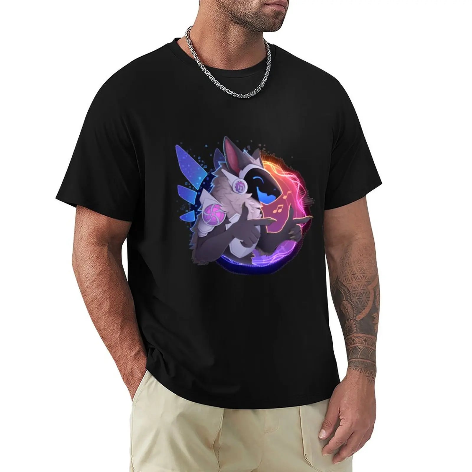 Protogen Disco Graphic Tee: Show Your Unique Style RoboRender