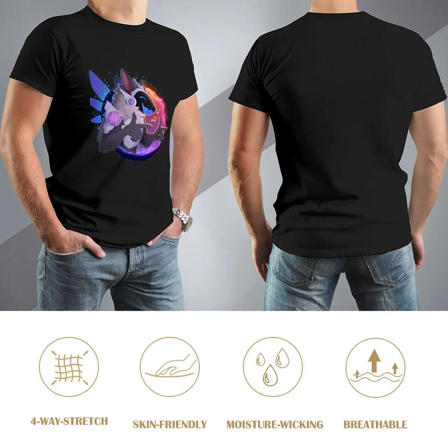 Protogen Disco Graphic Tee: Show Your Unique Style RoboRender