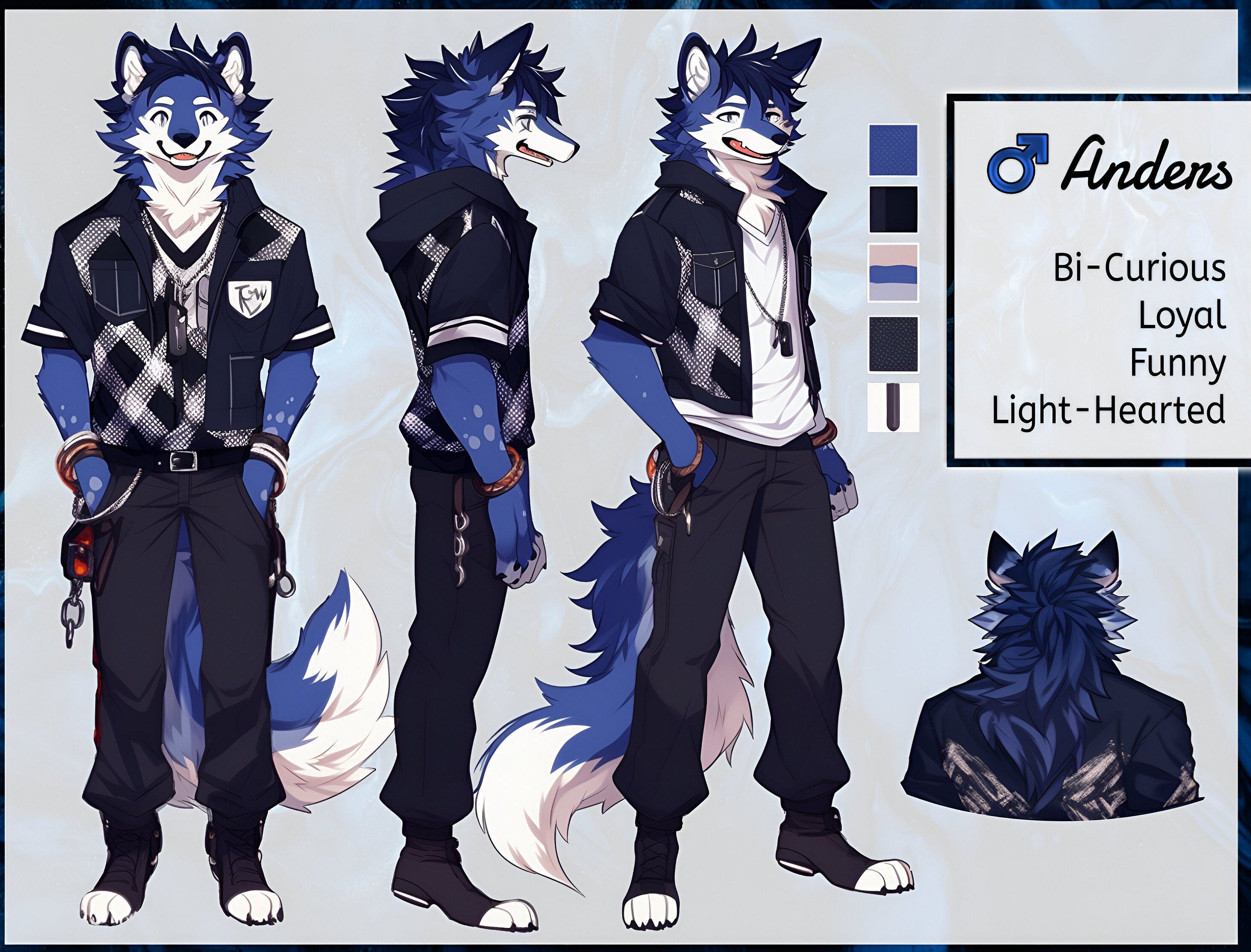 The Best Furry Character Reference Sheets Fursona Reference Sheet Com