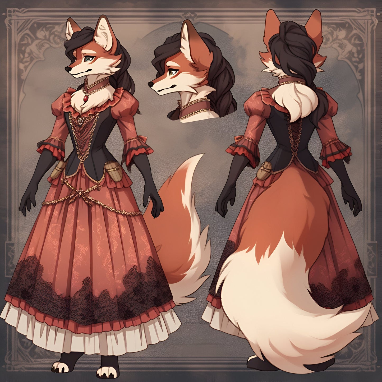 EXCLUSIVE Furry Adopt: Daily UNIQUE Adoptable Fursona - 31st August  - Lara - Only 1 will EVER be sold. 100% Original Single Adopt My Store