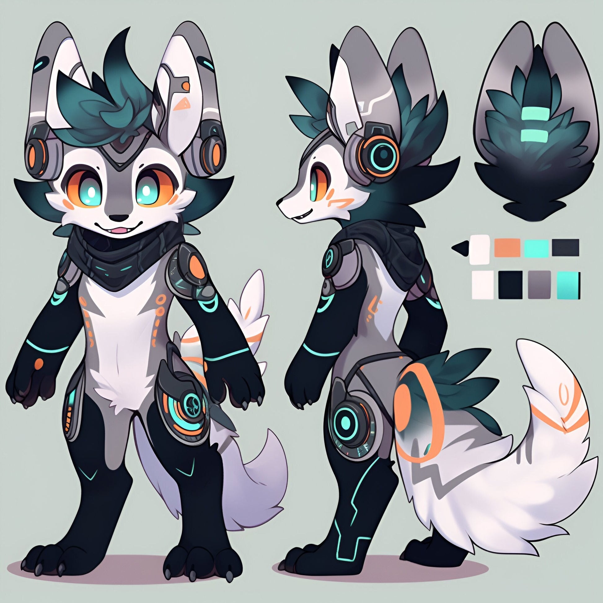 EXCLUSIVE Protogen Adopt: Daily UNIQUE Adoptable Fursona - 7th, Sep - Protogen Lilly Only 1 will EVER be sold. 100% Original Single Adopt My Store