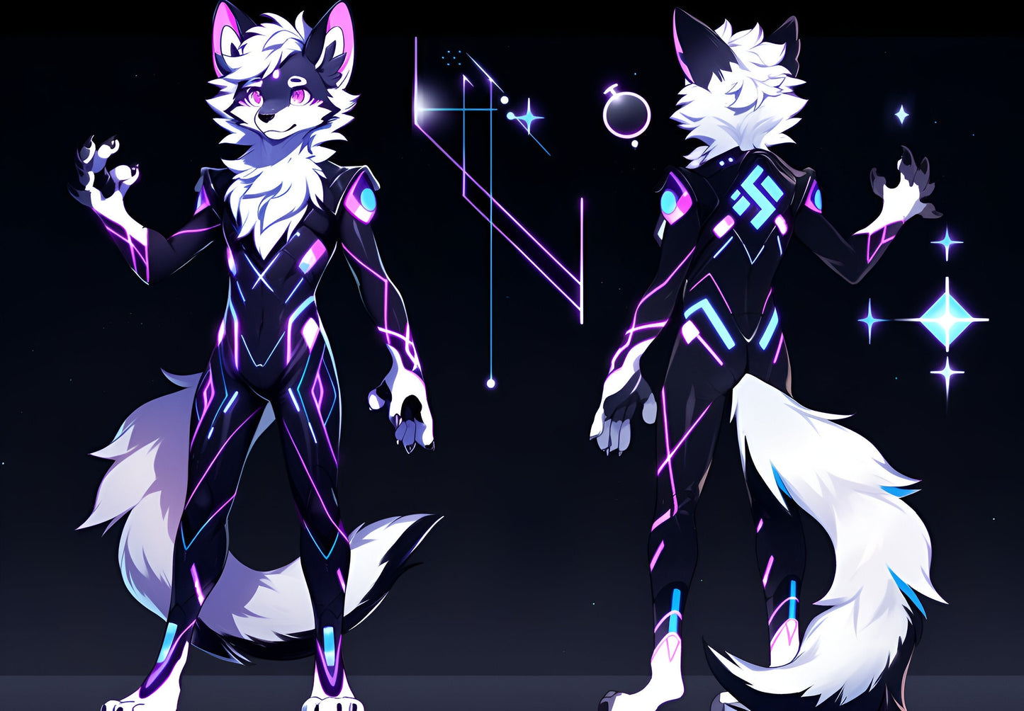 EXCLUSIVE Protogen Adopt: Daily UNIQUE Adoptable Fursona - 10th, August Protogen Andros Only 1 will EVER be sold. 100% Original Single Adopt My Store