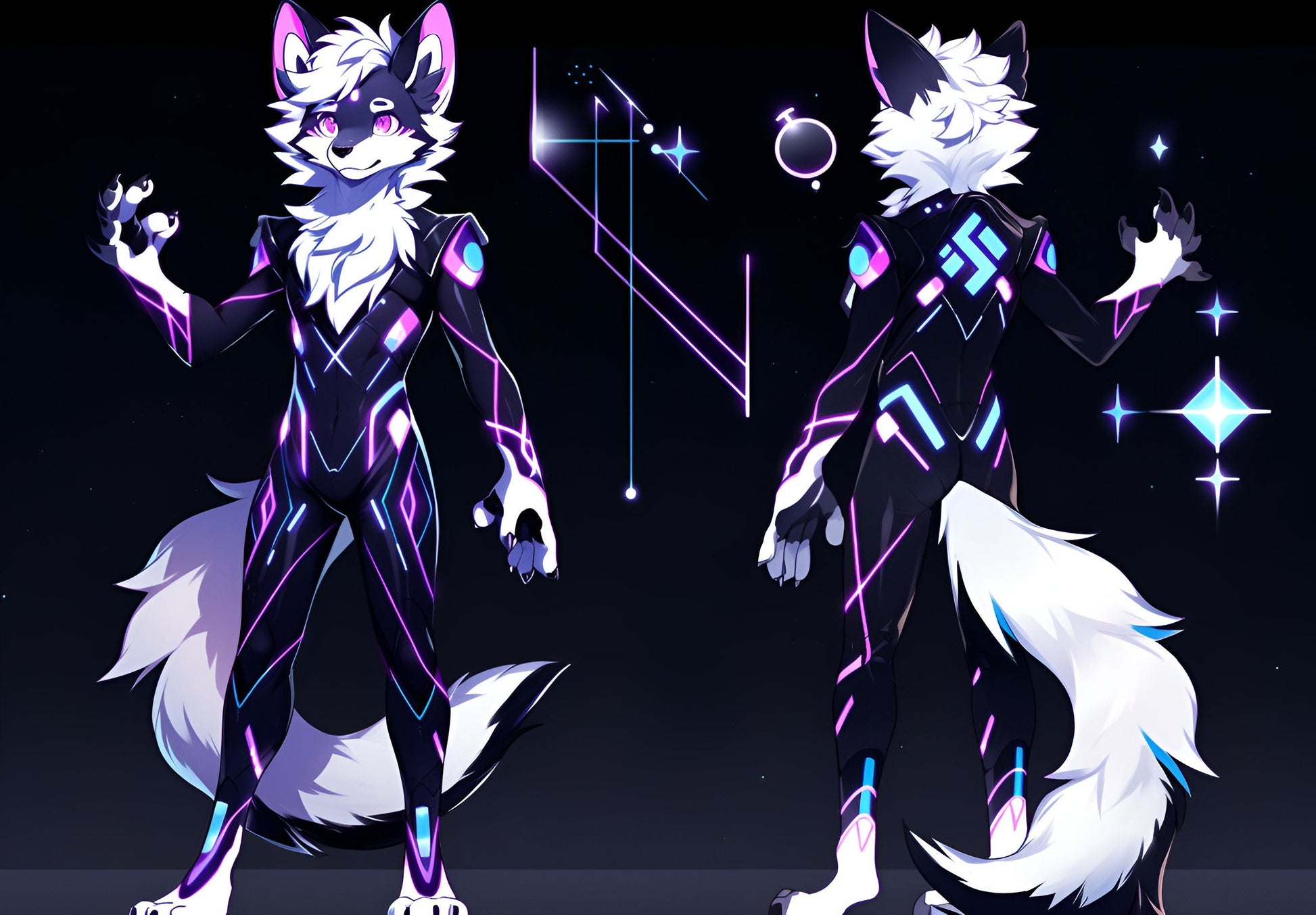 EXCLUSIVE Protogen Adopt: Daily UNIQUE Adoptable Fursona - 10th, August Protogen Andros Only 1 will EVER be sold. 100% Original Single Adopt My Store